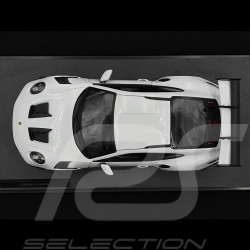Porsche 911 GT3 RS Typ 992 2024 Weiß mit blauen Streifen 1/18 Solido S1812102