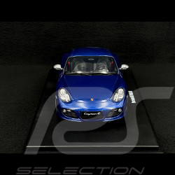 Porsche Cayman R Type 987 2012 Bleu Aqua Métallisé 1/18 GT Spirit GT901