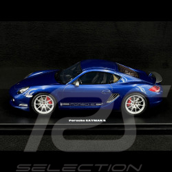 Porsche Cayman R Type 987 2012 Bleu Aqua Métallisé 1/18 GT Spirit GT901