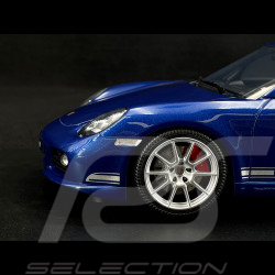 Porsche Cayman R Type 987 2012 Bleu Aqua Métallisé 1/18 GT Spirit GT901