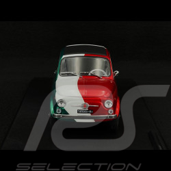 Fiat 500 Tribute to Italia 1965 Rouge/Blanc/Vert 1/18 Solido S1801409