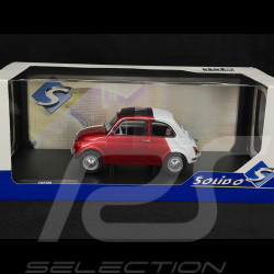 Fiat 500 Tribute to Italia 1965 Rouge/Blanc/Vert 1/18 Solido S1801409