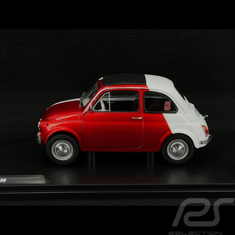 Fiat 500 Tribute to Italia 1965 Rouge/Blanc/Vert 1/18 Solido S1801409