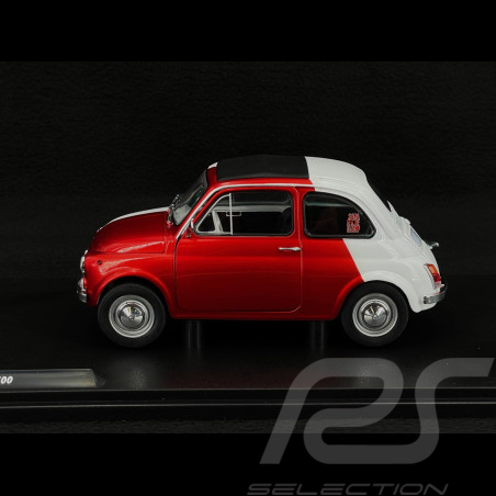 Fiat 500 Tribute to Italia 1965 Rouge/Blanc/Vert 1/18 Solido S1801409