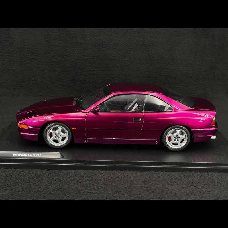 BMW 850 CSi E31 1991 Daytona Violet 1/18 Solido S1807006