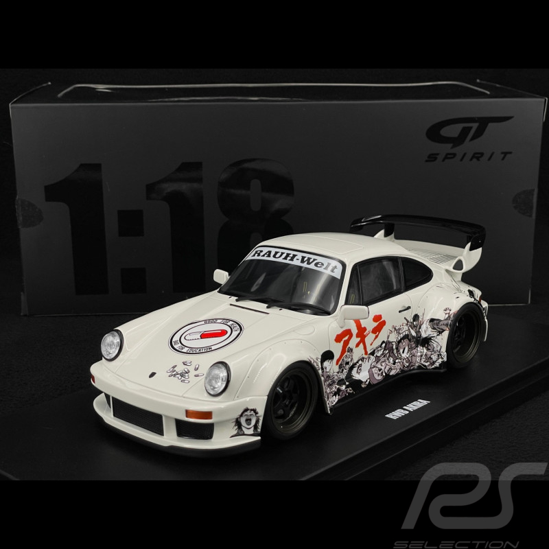 Porsche 911 RWB Akira 2024 Gletscherweiß 1/18 GT Spirit GT508
