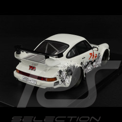 Porsche 911 RWB Akira 2024 Gletscherweiß 1/18 GT Spirit GT508