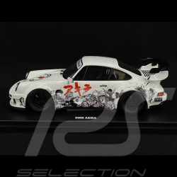 Porsche 911 RWB Akira 2024 Gletscherweiß 1/18 GT Spirit GT508
