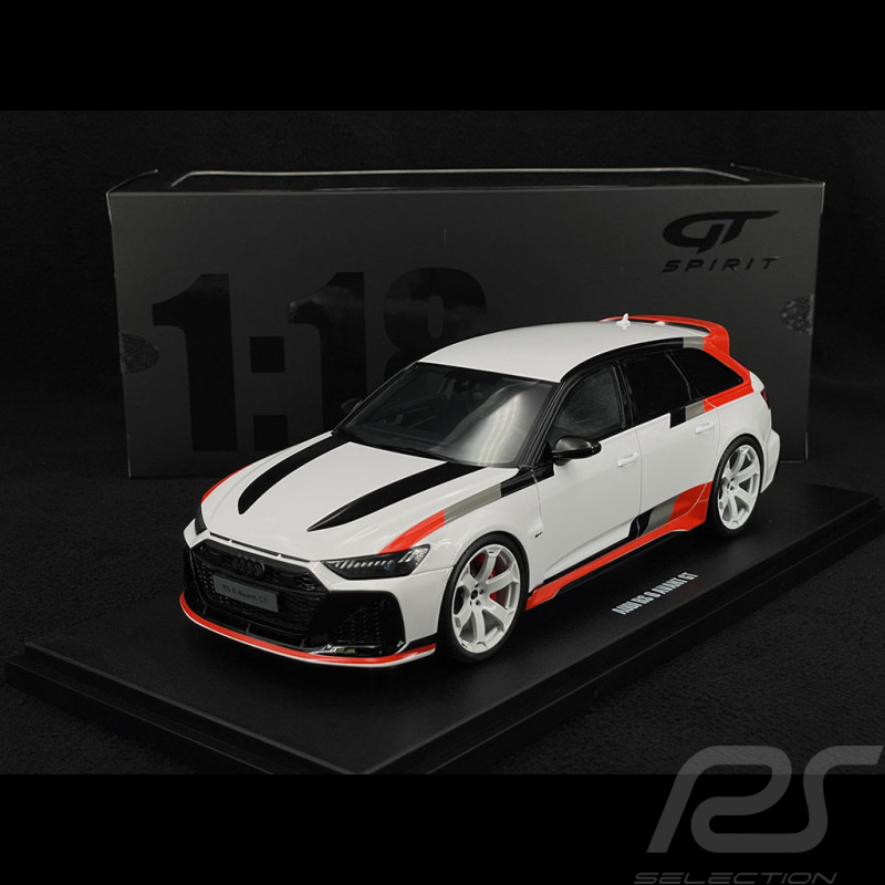 Audi RS 6 Avant GT 2024 Arkona White 1/18 GT Spirit GT512