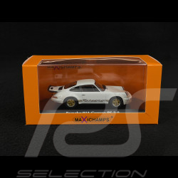 Porsche 911 Carrera RS 3.0 1974 Weiß mit golden Streifen 1/43 Minichamps 940063120