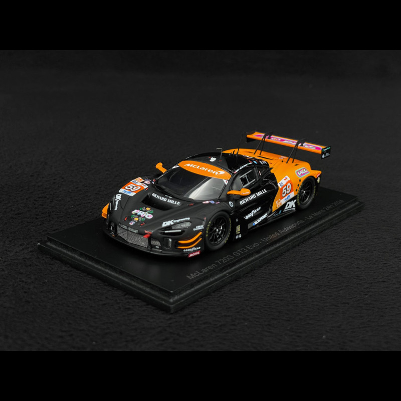 ミニカー 1/43 McLaren 720S GT3 EVO #95 McLaren 720S GT3 Evo Garage 59 34° 24H Spa 2023 - scale 1/43rd