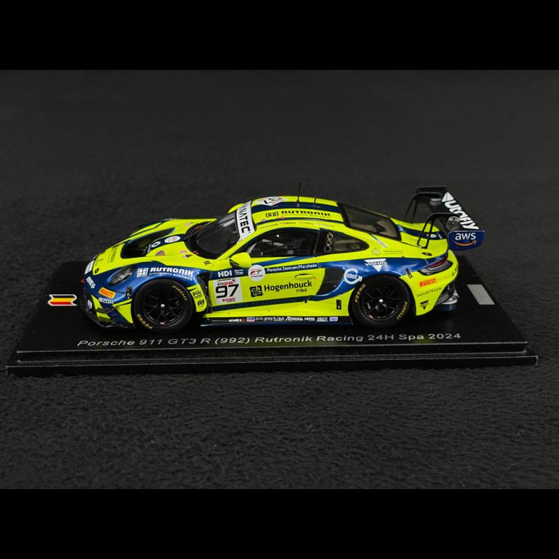 Porsche 911 GT3 R Type 992 n°97 24h Spa 2024 1/43 Spark SB837