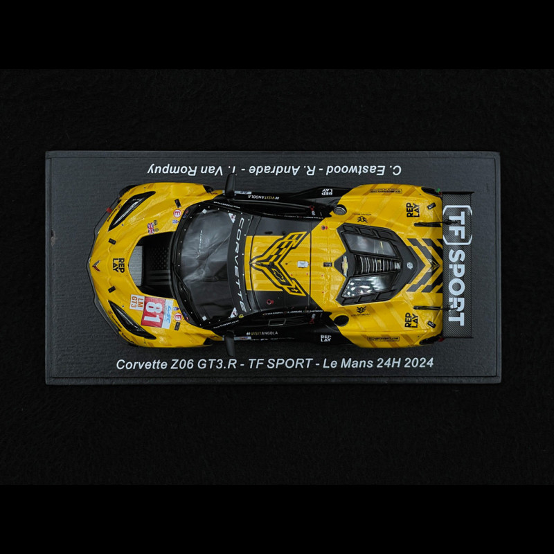 ミニカー 1/43 Corvette Z06 GT3-R Le Mans 2024 SPARK 1/43 - CHEVROLET CORVETTE Z06 GT3.R - 24H LE MANS 2024 S9155