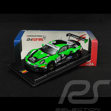 Porsche 911 GT3 R Type 992 n°55 24h Spa 2024 1/43 Spark SB802
