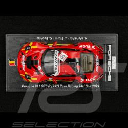 Porsche 911 GT3 R Type 992 n°911 24h Spa 2024 1/43 Spark SB819