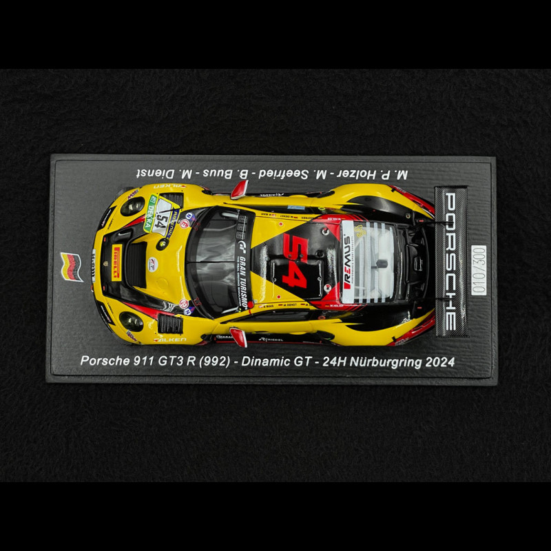 Porsche 911 GT3 R Type 992 n°54 24h Nürburgring 2024 1/43 Spark SG950
