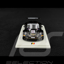 Porsche 911 GT3 R Type 992 n°91 24h Spa 2024 1/43 Spark SB827
