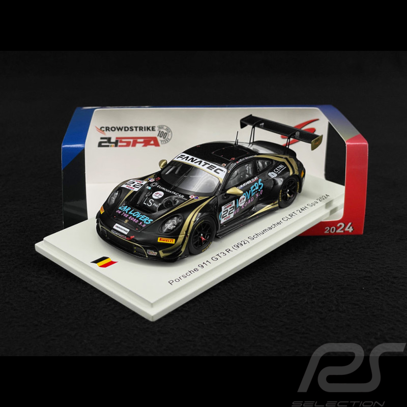 Porsche 911 GT3 R Type 992 n°22 24h Spa 2024 1/43 Spark SB830