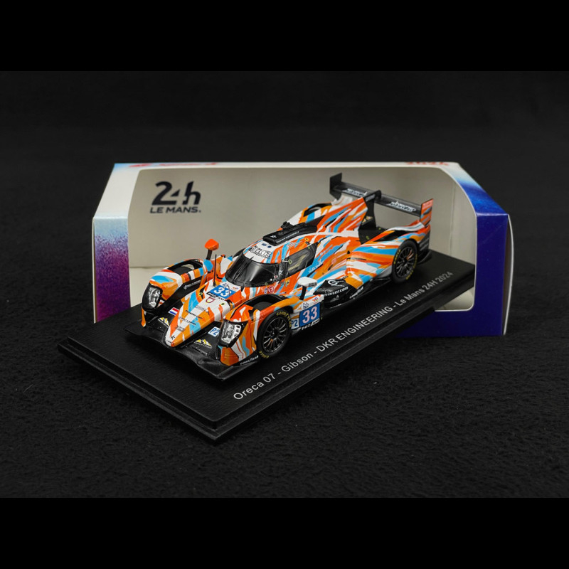 Oreca 07 Gibson n°33 DKR Engineering 24H Le Mans 2024 1/43 Spark S9139