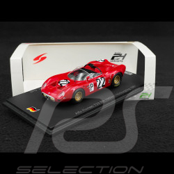 Alfa Romeo T33 n°22 1000km Nürburgring 1967 1/43 Spark SG816