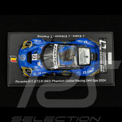 Porsche 911 GT3 R Type 992 n°23 24h Spa 2024 1/43 Spark SB801