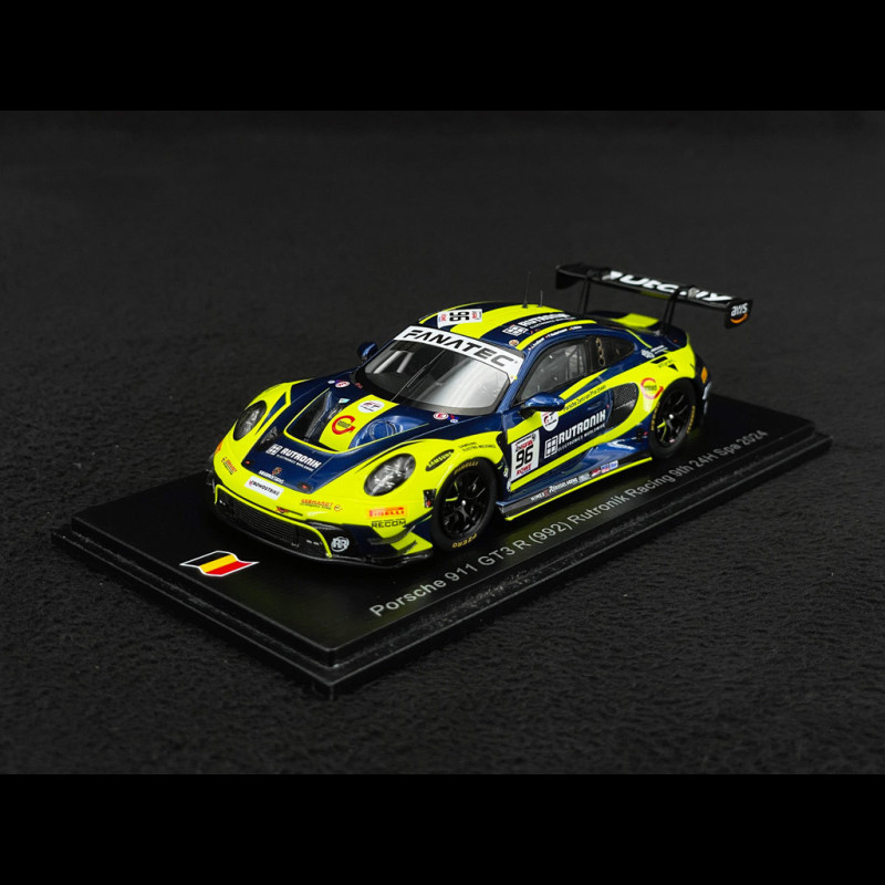 Porsche 911 GT3 R Type 992 n°96 24h Spa 2024 1/43 Spark SB786