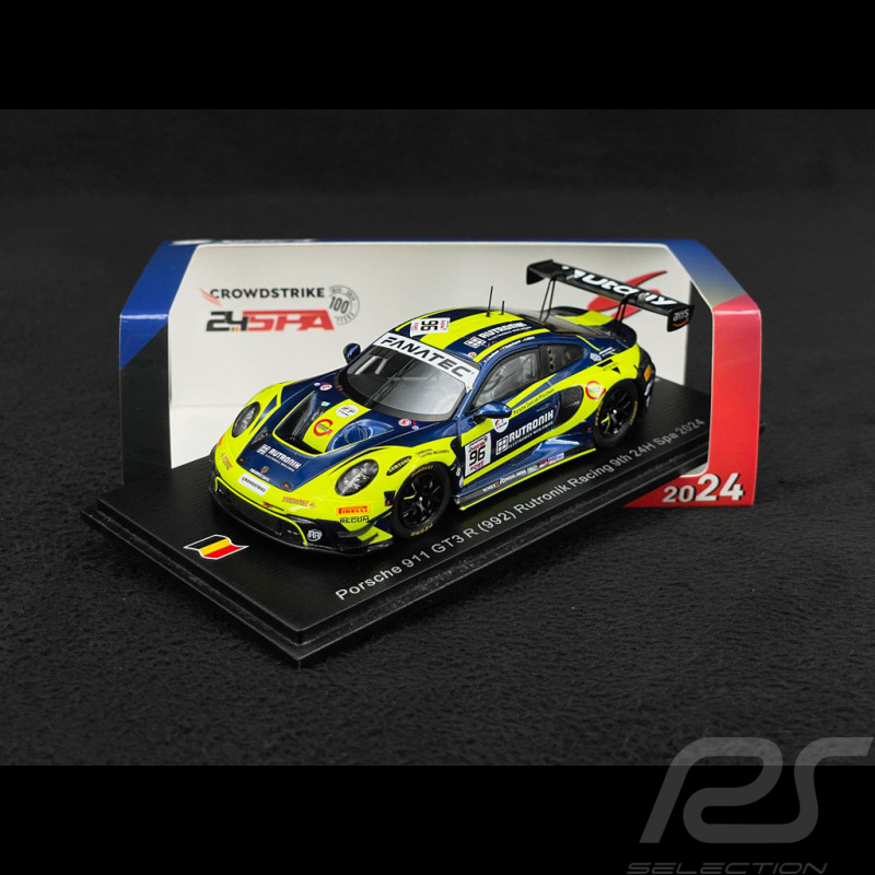 Porsche 911 GT3 R Type 992 n°96 24h Spa 2024 1/43 Spark SB786
