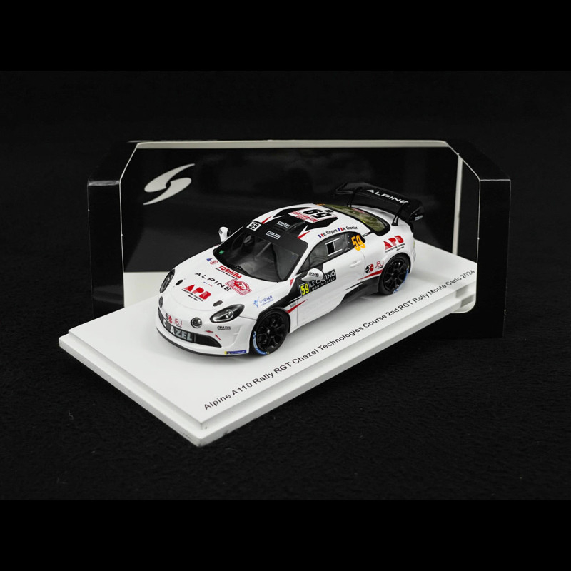 Achetez S6857 - Spark 1:43 SPARK Renault Alpine A110 Rgt Team Chazel Technologies Course #59 2Nd Rgt Rally Montecarlo 2024 Eric Royere Alexis Grenier S6857 ( - Voitures de rallye miniatures