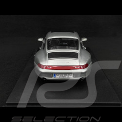Porsche 911 Carrera 4S Type 993 1996 Argent Polaire 1/18 Solido S1810103