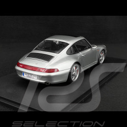 Porsche 911 Carrera 4S Typ 993 1996 Polar Silber 1/18 Solido S1810103