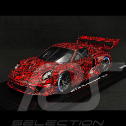 Porsche 911 GT3 R Rennsport Typ 992 TC01 RX Camo Rot / Schwarz 1/18 Spark WAP0215060SGTR