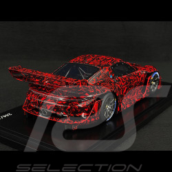 Porsche 911 GT3 R Rennsport Type 992 TC01 RX Camo Red / Black 1/18 Spark WAP0215060SGTR