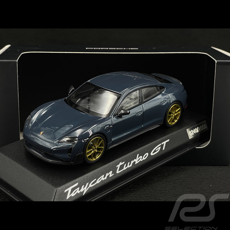 Porsche Taycan Turbo GT J1 PA 2024 Bleu Pâle Métallique 1/43 Norev WAP0201040STBE