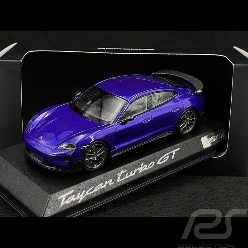 Porsche Taycan Turbo GT Weissach Package 2024 Violet Céleste Métallisé 1/43 Norev WAP0201030STSE