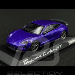 Porsche Taycan Turbo GT Weissach Package 2024 Violet Céleste Métallisé 1/43 Norev WAP0201030STSE