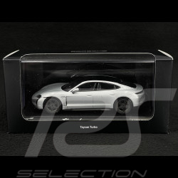 Porsche Taycan Turbo J1 PA 2024 Gris Glacé Métallique 1/43 Norev WAP0201010STTB