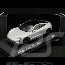 Porsche Taycan Turbo J1 PA 2024 Ice Grey Metallic 1/43 Norev WAP0201010STTB