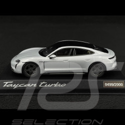 Porsche Taycan Turbo J1 PA 2024 Gris Glacé Métallique 1/43 Norev WAP0201010STTB
