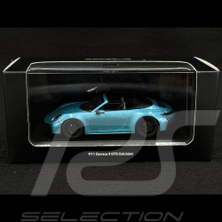 Porsche 911 Carrera 4 GTS Cabriolet Type 992.2 2024 Ipanema Blue 1/43 Minichamps WAP0200310SCPE