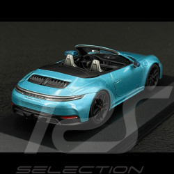 Porsche 911 Carrera 4 GTS Cabriolet Type 992.2 2024 Bleu Ipanema 1/43 Minichamps WAP0200310SCPE