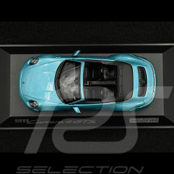 Porsche 911 Carrera 4 GTS Cabriolet Type 992.2 2024 Bleu Ipanema 1/43 Minichamps WAP0200310SCPE