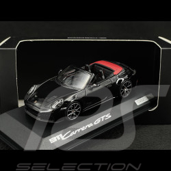 Porsche 911 Carrera GTS Cabriolet Type 992.2 2024 Scwharz 1/43 Minichamps WAP0200290SCPE