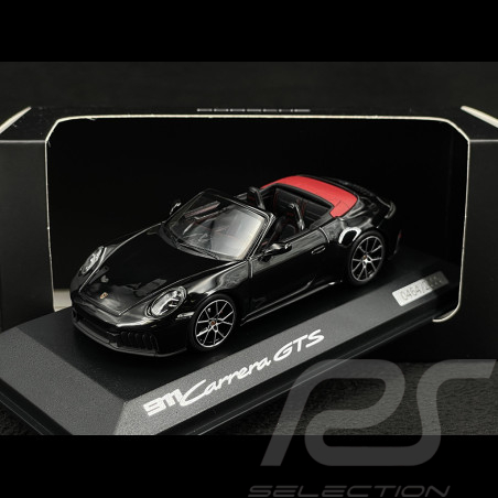 Porsche 911 Carrera GTS Cabriolet Type 992.2 2024 Noir 1/43 Minichamps WAP0200290SCPE