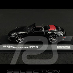 Porsche 911 Carrera GTS Cabriolet Type 992.2 2024 Noir 1/43 Minichamps WAP0200290SCPE