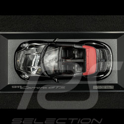 Porsche 911 Carrera GTS Cabriolet Type 992.2 2024 Black 1/43 Minichamps WAP0200290SCPE