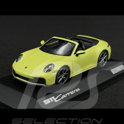 Porsche 911 Carrera Cabriolet Type 992.2 2024 Jaune Carthagène 1/43 Minichamps WAP0200220SCPE