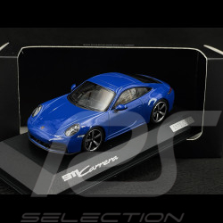 Porsche 911 Carrera Coupe Type 992.2 2024 Bleu Lugano 1/43 Minichamps WAP0200210SCPE
