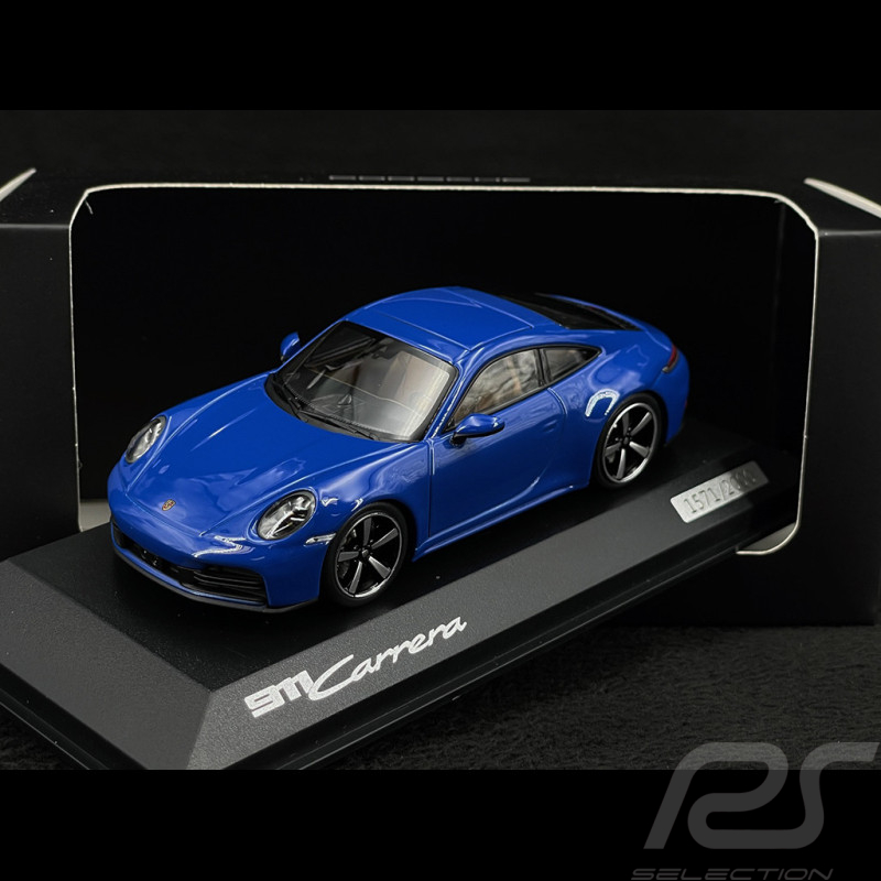 Porsche 911 Carrera Coupe Type 992.2 2024 Bleu Lugano 1/43 Minichamps WAP0200210SCPE