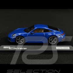 Porsche 911 Carrera Coupe Type 992.2 2024 Bleu Lugano 1/43 Minichamps WAP0200210SCPE