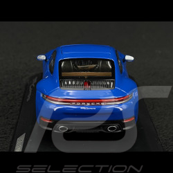 Porsche 911 Carrera Coupe Type 992.2 2024 Lugano Blue 1/43 Minichamps WAP0200210SCPE